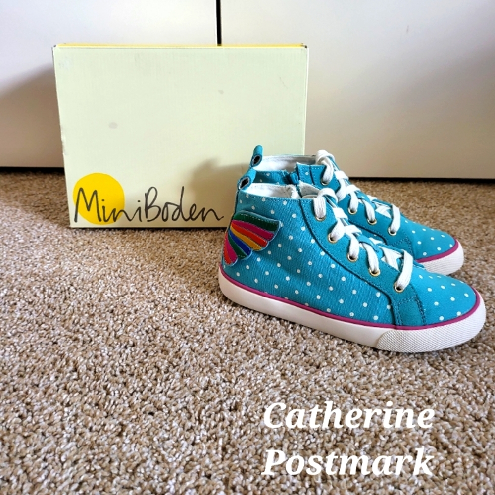 ♥️NWT❤️ BODEN GIRLS  HIGHTOP SNEAKERS